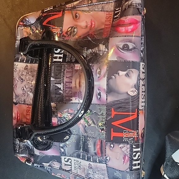 Two Bags White Drawstring Back Pack New Never used. And a black Faux ... - Picture 8 of 14